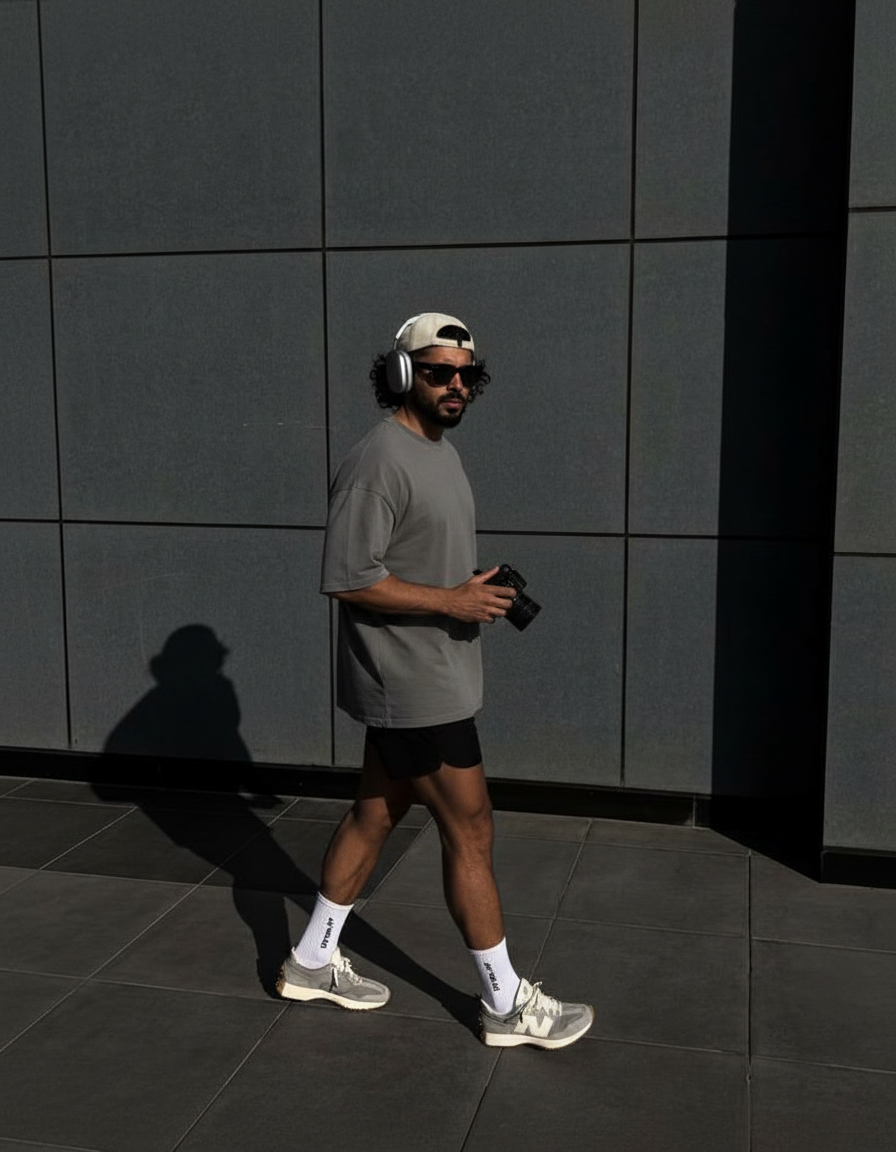 Walking with camera pose idea