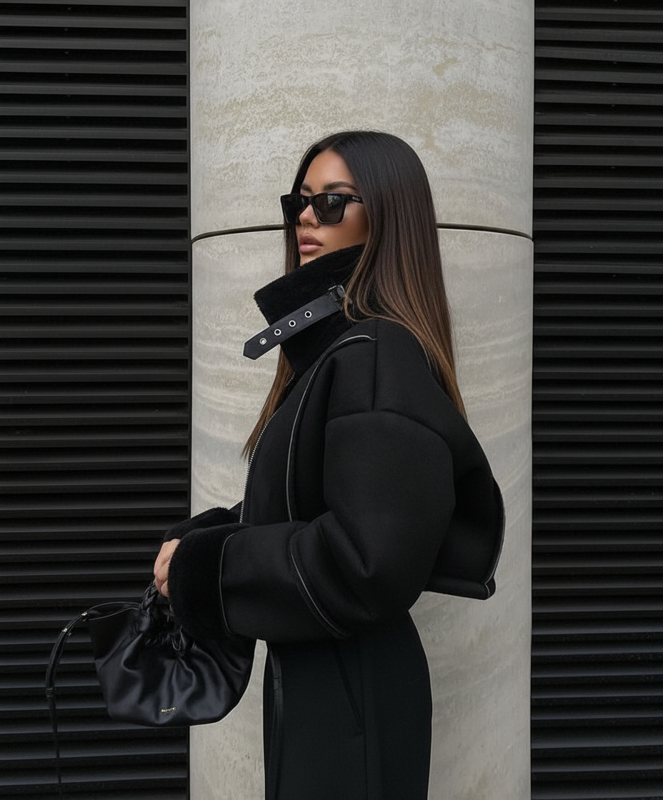Profile side view pose idea