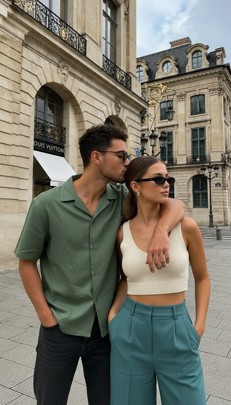 Kiss on head pose idea