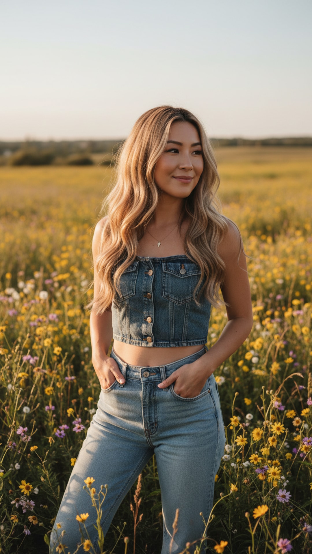 Hands in pockets relaxed pose idea
